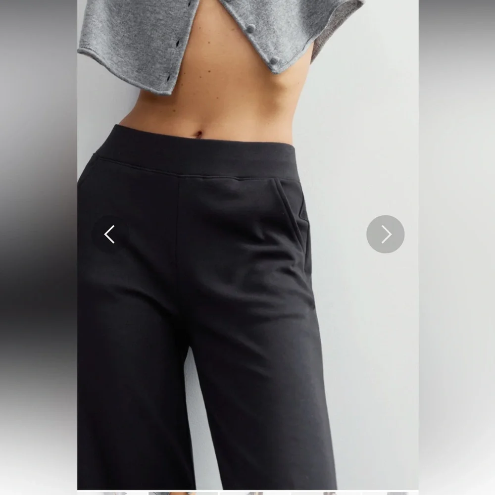 AYR High Hopes Black Wide Leg Women's Pants, XL (S and R Lengths Available) - Picture 2 of 13